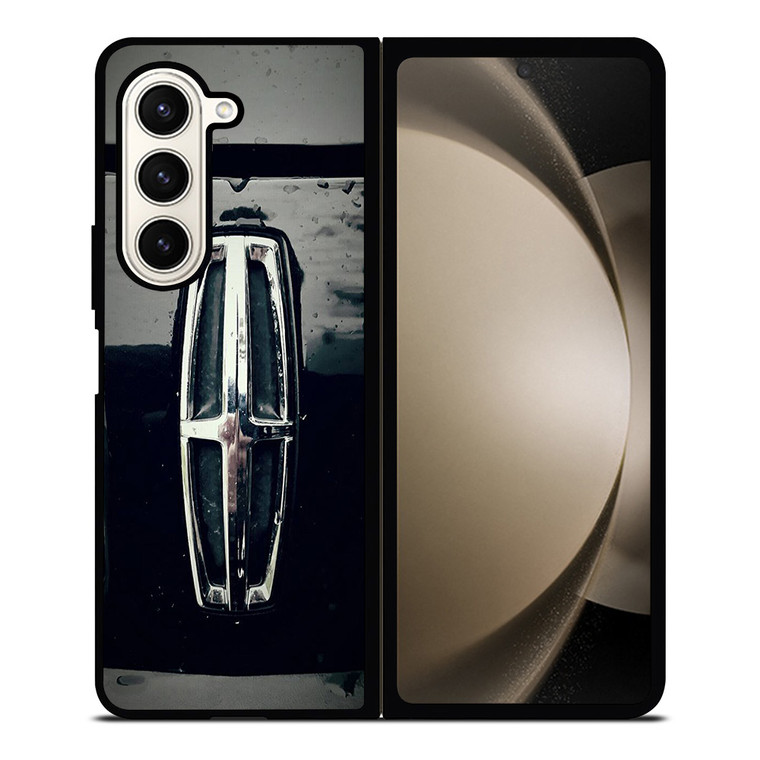 LINCOLN MOTOR METAL EMBLEM Samsung Galaxy Z Fold 5 Case Cover