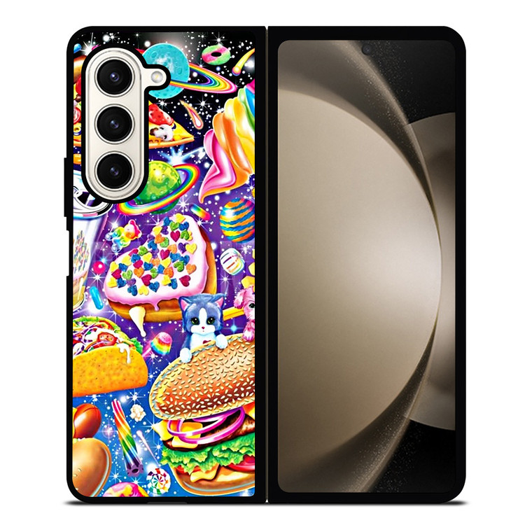 LISA FRANK FOOD Samsung Galaxy Z Fold 5 Case Cover