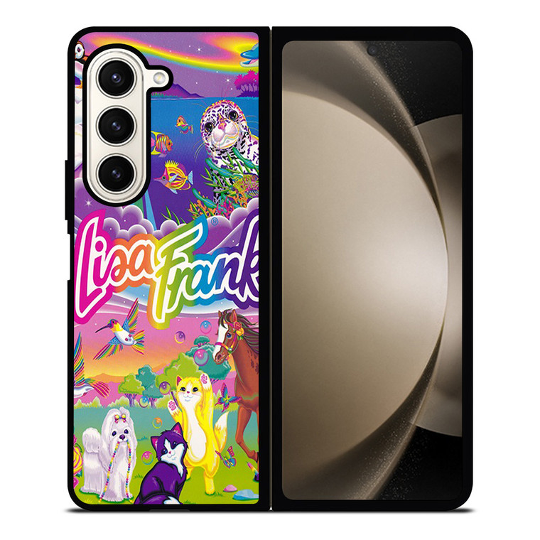 LISA FRANK LOGO Samsung Galaxy Z Fold 5 Case Cover