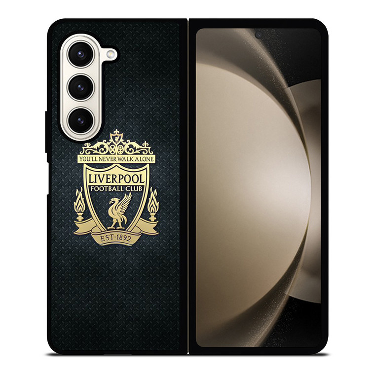 LIVERPOOL FC THE REDS LOGO Samsung Galaxy Z Fold 5 Case Cover