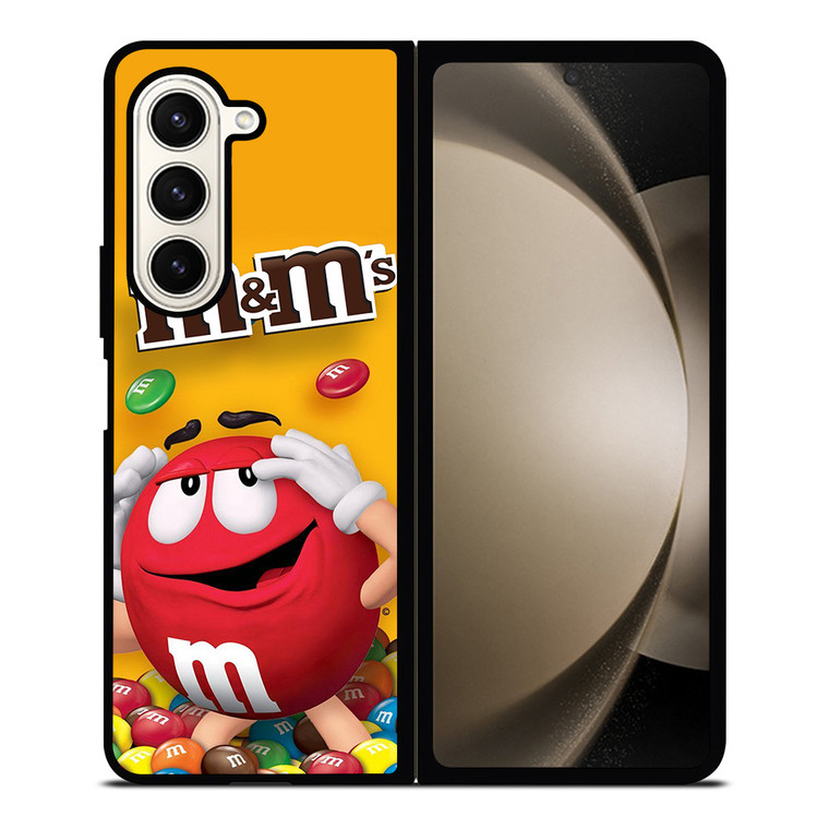 M&M'S CHOCOLATE MASCOT Samsung Galaxy Z Fold 5 Case Cover