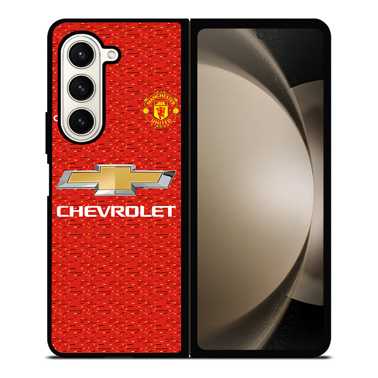 MANCHESTER UNITED 2020 HOME JERSEY Samsung Galaxy Z Fold 5 Case Cover