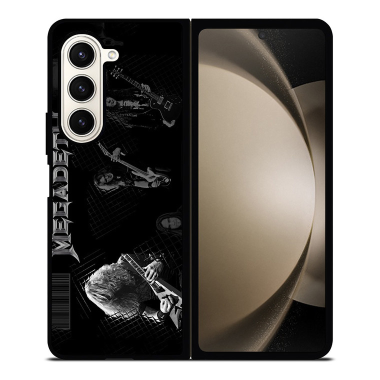 MEGADETH ROCK BAND LOGO Samsung Galaxy Z Fold 5 Case Cover