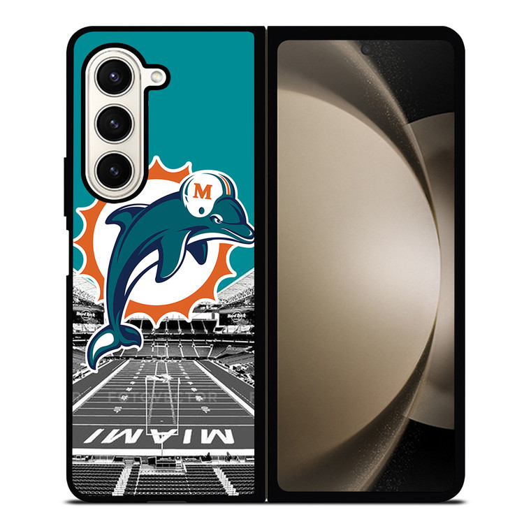 MIAMI DOLPHINS NFL FOOTBALL Samsung Galaxy Z Fold 5 Case Cover