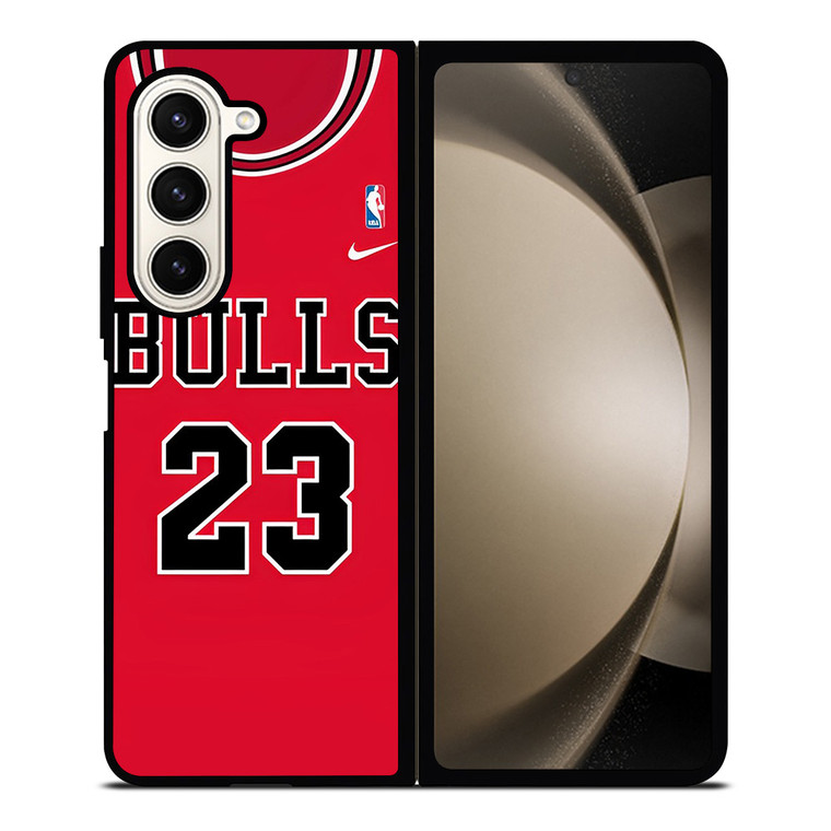 MICHAEL JORDAN CHICAGO BULLS 23 JERSEY Samsung Galaxy Z Fold 5 Case Cover