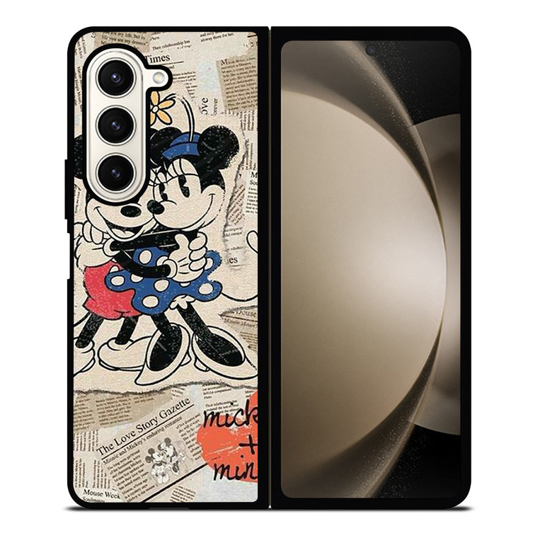 MICKEY MINNIE MOUSE RETRO DISNEY Samsung Galaxy Z Fold 5 Case Cover MICKEY MINNIE MOUSE RETRO DISNEY Samsung Galaxy Z Fold 5 Case Cover