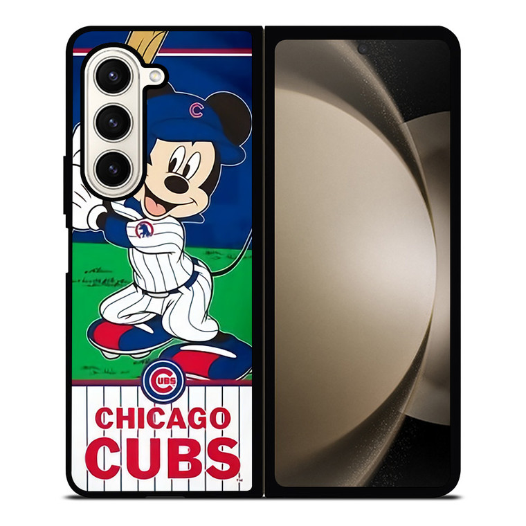 MICKEY MOUSE CHICAGO CUBS Samsung Galaxy Z Fold 5 Case Cover