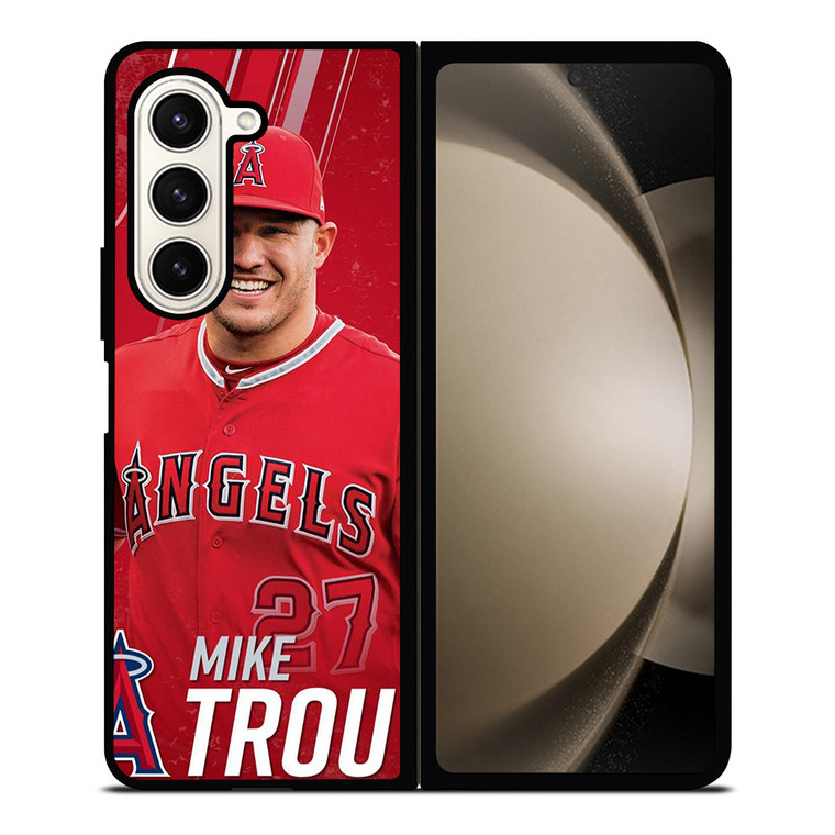 MIKE TROUT BASEBALL Samsung Galaxy Z Fold 5 Case Cover