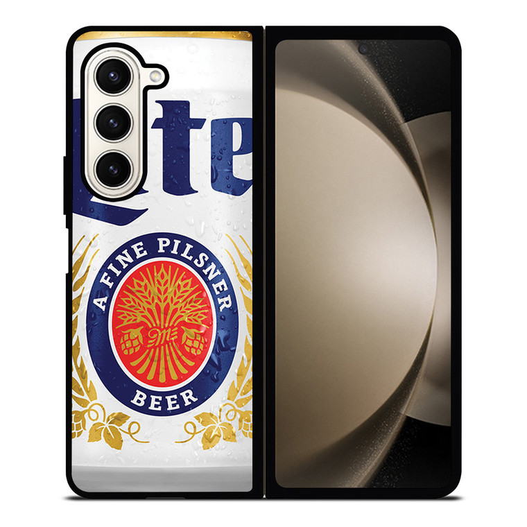 MILLER LITE BEER Samsung Galaxy Z Fold 5 Case Cover
