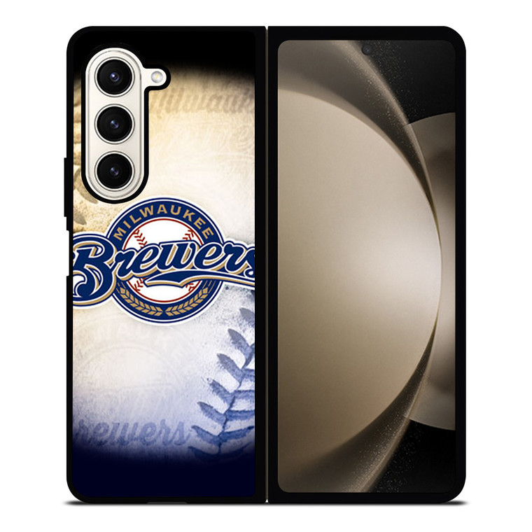 MILWAUKEE BREWERS MLB LOGO Samsung Galaxy Z Fold 5 Case Cover