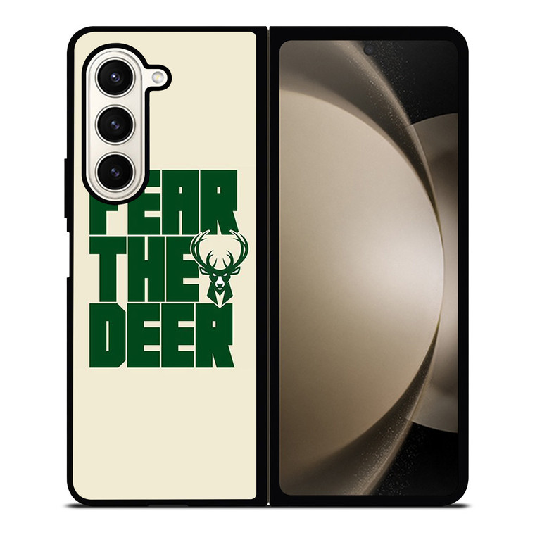 MILWAUKEE BUCKS LOGO BASKETBALL FEAR THE DEER Samsung Galaxy Z Fold 5 Case Cover MILWAUKEE BUCKS LOGO BASKETBALL FEAR THE DEER Samsung Galaxy Z Fold 5 Case Cover