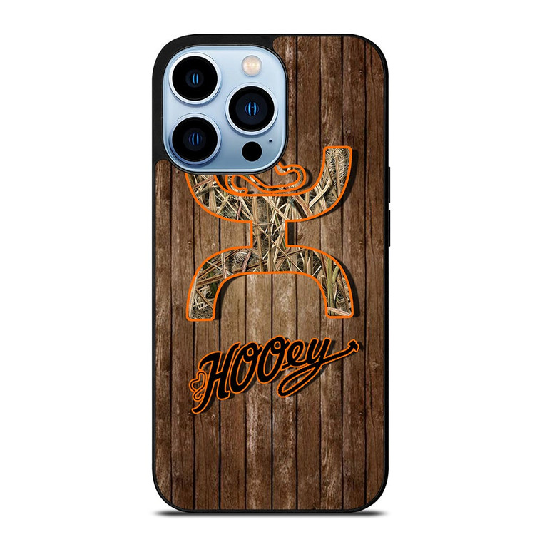 COMO HOOEY WOODEN LOGO iPhone 13 Pro Max Case Cover