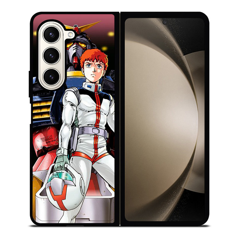 MOBILE SUITE GUNDAM AMURO RAY Samsung Galaxy Z Fold 5 Case Cover