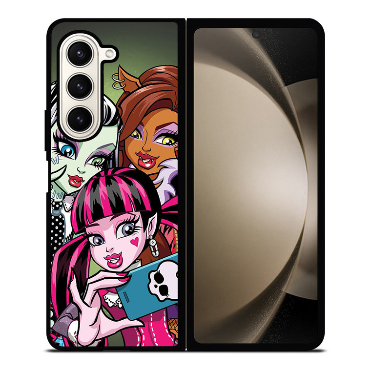 MONSTER HIGH SELFIE Samsung Galaxy Z Fold 5 Case Cover