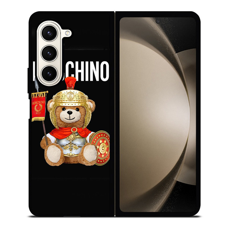 MOSCHINO BEAR ROMAN Samsung Galaxy Z Fold 5 Case Cover
