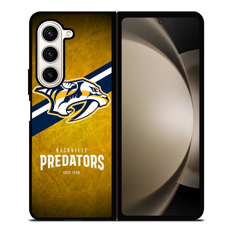 NASHVILLE PREDATORS LOGO 2 Samsung Galaxy Z Fold 5 Case Cover
