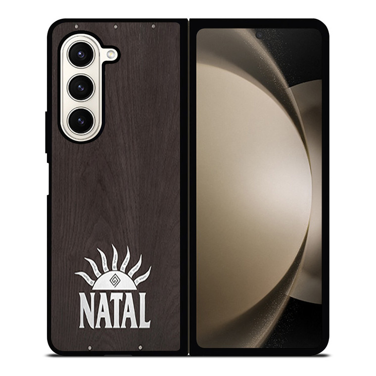 NATAL DRUM WOODEN CAJON LOGO Samsung Galaxy Z Fold 5 Case Cover
