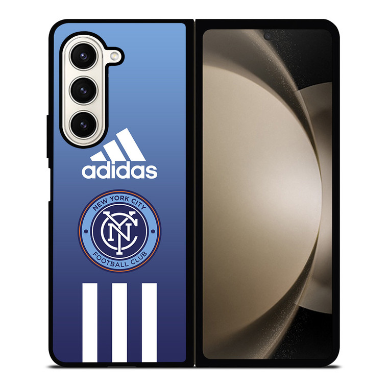 NEW YORK CITY FC ADIDAS STRIPES Samsung Galaxy Z Fold 5 Case Cover NEW YORK CITY FC ADIDAS STRIPES Samsung Galaxy Z Fold 5 Case Cover