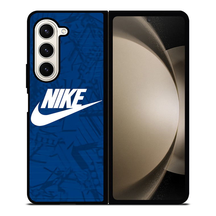 NIKE CHELSEA JERSEY PATTERN Samsung Galaxy Z Fold 5 Case Cover