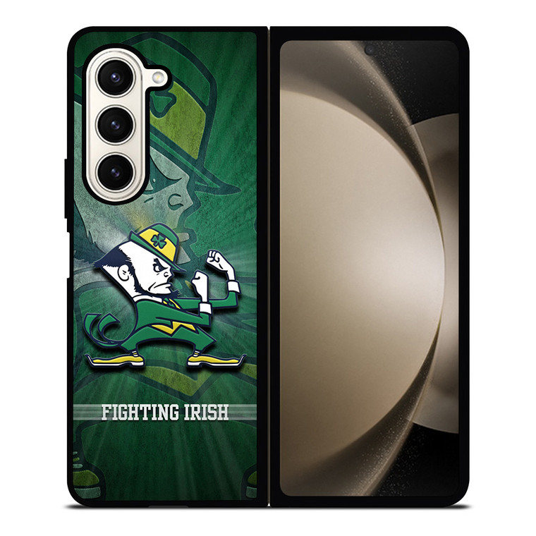 NOTRE DAME FIGHTING IRISH NFL Samsung Galaxy Z Fold 5 Case Cover