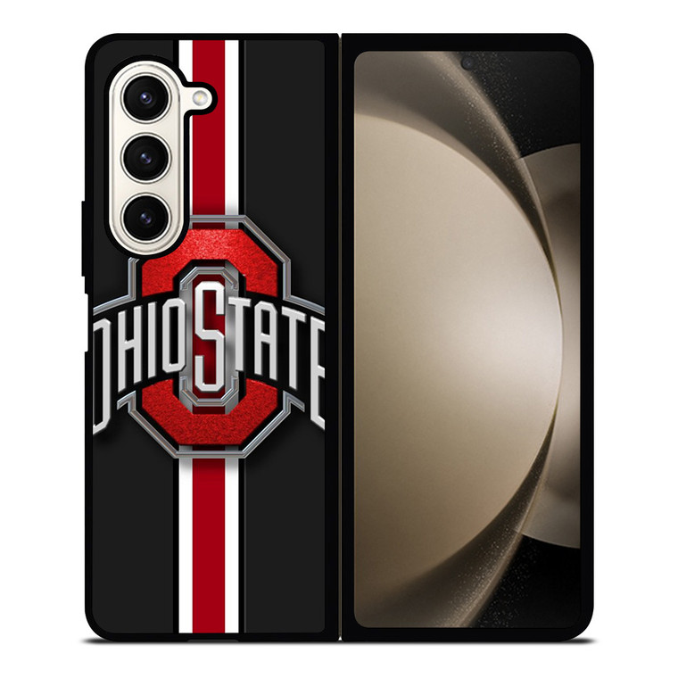 OHIO STATE STRIPE LOGO Samsung Galaxy Z Fold 5 Case Cover
