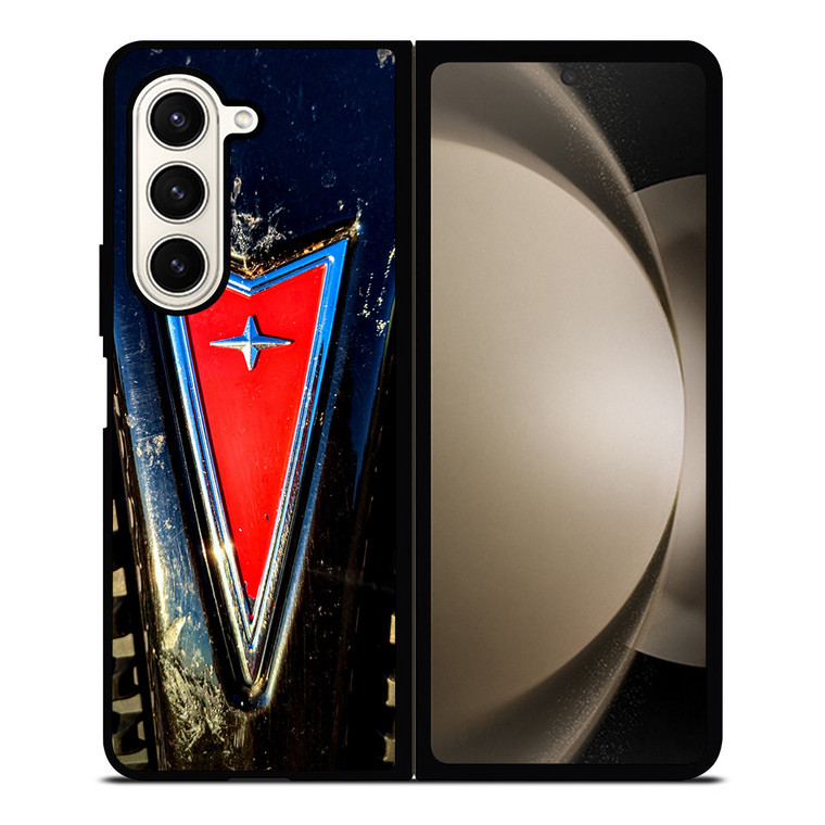 PONTIAC CAR METAL EMBLEM Samsung Galaxy Z Fold 5 Case Cover