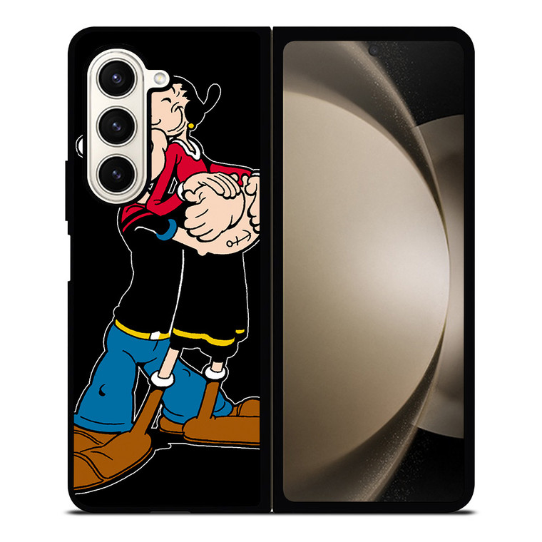 POPEYE AND OLIVE CARTOON Samsung Galaxy Z Fold 5 Case Cover