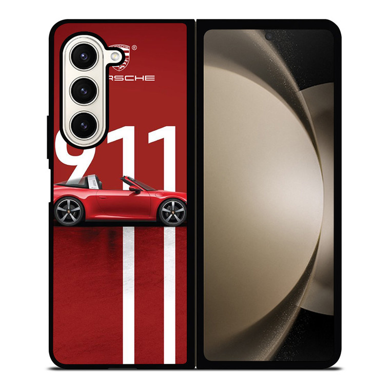 PORSCHE CAR 911 Samsung Galaxy Z Fold 5 Case Cover