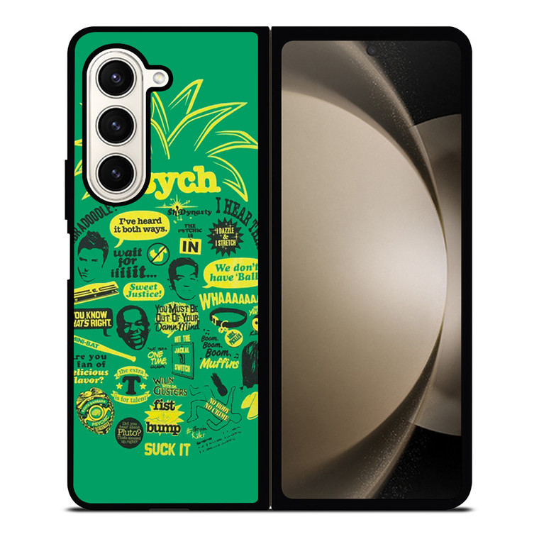 PSYCH LOGO Samsung Galaxy Z Fold 5 Case Cover