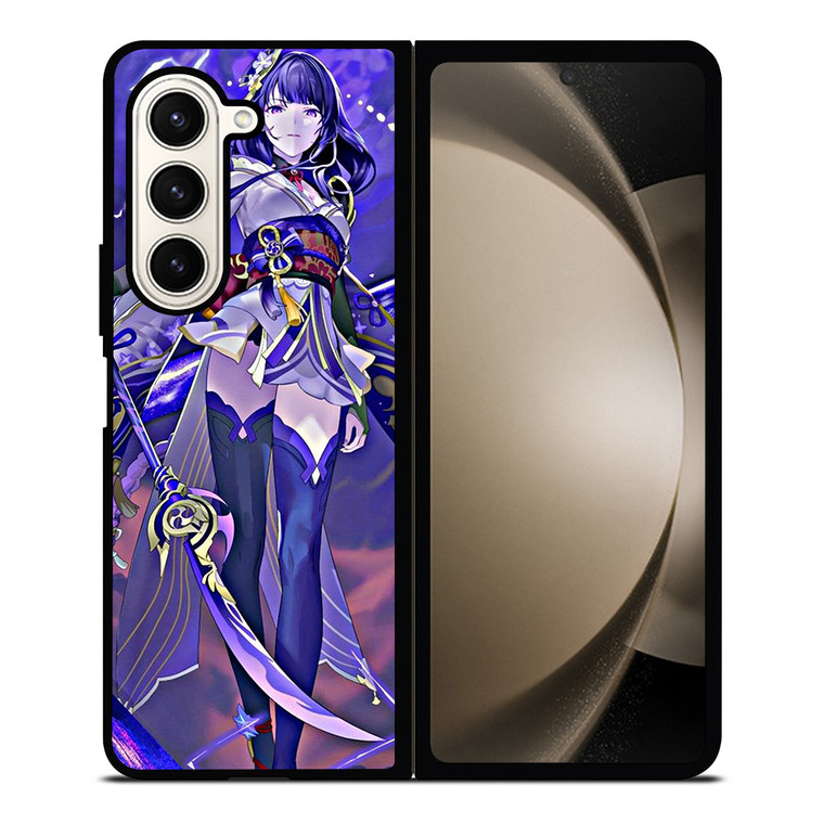 RAIDEN SHOGUN GENSHIN IMPACT GAME Samsung Galaxy Z Fold 5 Case Cover