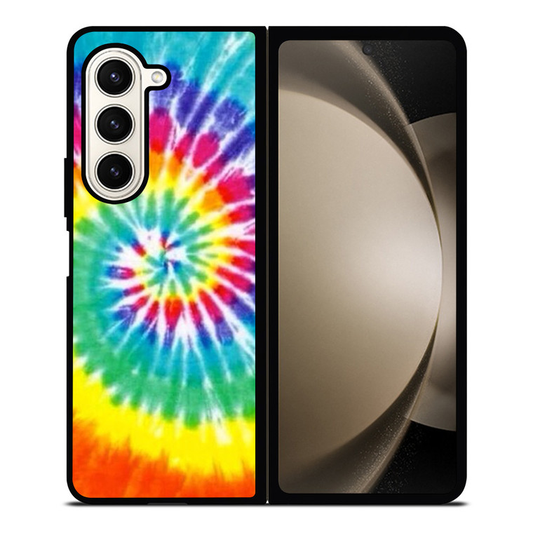 RAINBOW TIE DYE PATTERN Samsung Galaxy Z Fold 5 Case Cover
