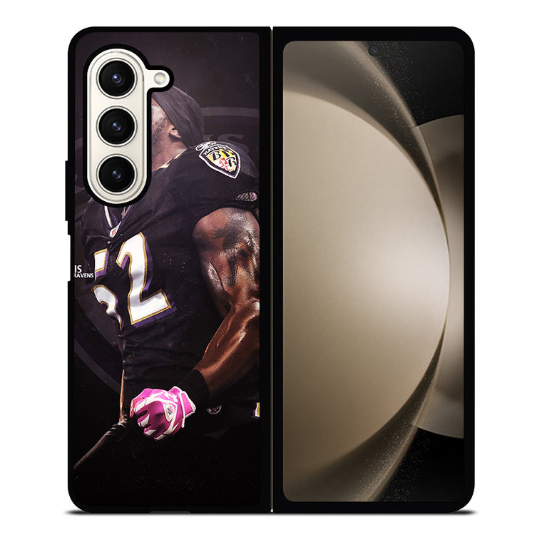 RAY LEWIS BALTIMORE RAVENS NFL Samsung Galaxy Z Fold 5 Case Cover