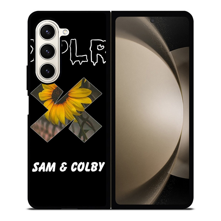 SAM AND COLBY XPLR SUN FLOWER Samsung Galaxy Z Fold 5 Case Cover