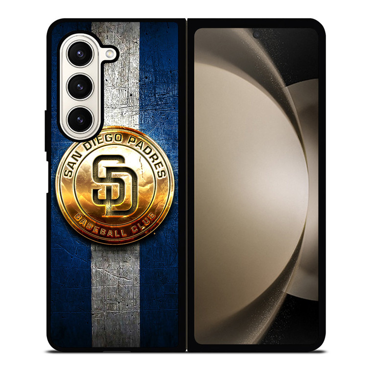 SAN DIEGO PADRES GOLD LOGO Samsung Galaxy Z Fold 5 Case Cover