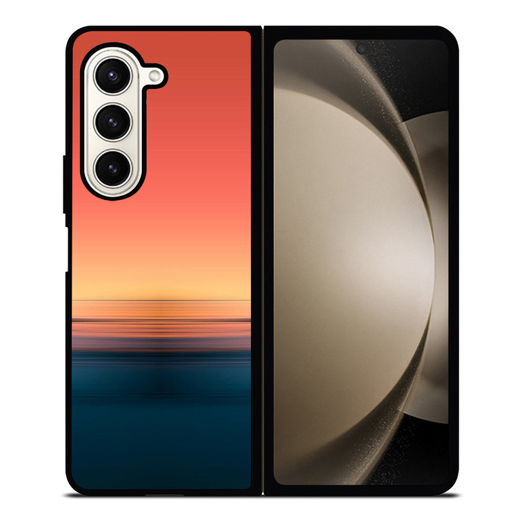 SEA SUNSET GRADIENT Samsung Galaxy Z Fold 5 Case Cover