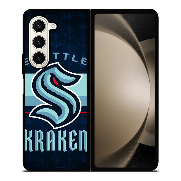 SEATTLE KRAKEN LOGO HOCKEY TEAM ICON Samsung Galaxy Z Fold 5 Case Cover