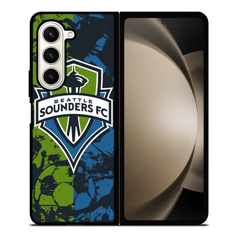 SEATTLE SOUNDERS FC ART Samsung Galaxy Z Fold 5 Case Cover