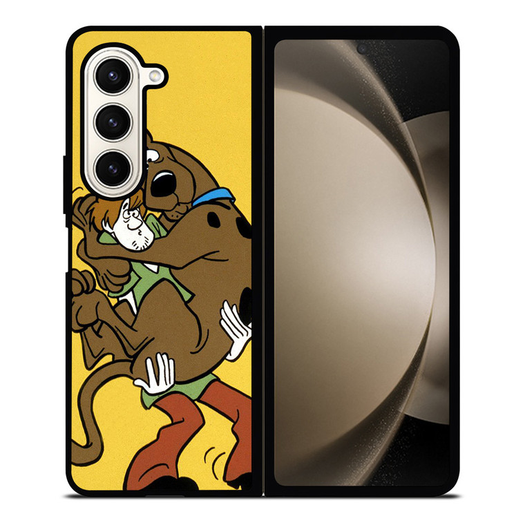 SHAGGY AND SCOOBY DOO Samsung Galaxy Z Fold 5 Case Cover SHAGGY AND SCOOBY DOO Samsung Galaxy Z Fold 5 Case Cover