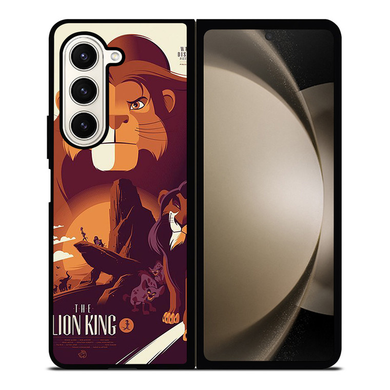 SIMBA LION KING CARTOON Samsung Galaxy Z Fold 5 Case Cover