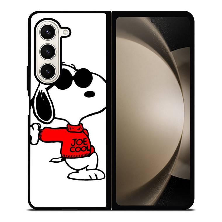 SNOOPY THE PEANUTS CHARLIE BROWN JOE COOL Samsung Galaxy Z Fold 5 Case Cover