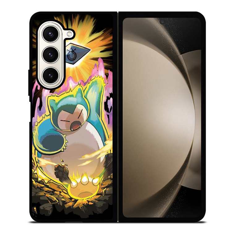 SNORLAX POKEMON ART Samsung Galaxy Z Fold 5 Case Cover