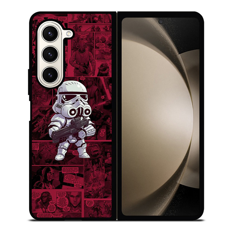 STORMTROOPERS STAR WARS COMICS Samsung Galaxy Z Fold 5 Case Cover STORMTROOPERS STAR WARS COMICS Samsung Galaxy Z Fold 5 Case Cover