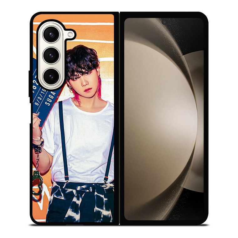 SUGA BTS BANGTAN BOYS KPOP Samsung Galaxy Z Fold 5 Case Cover