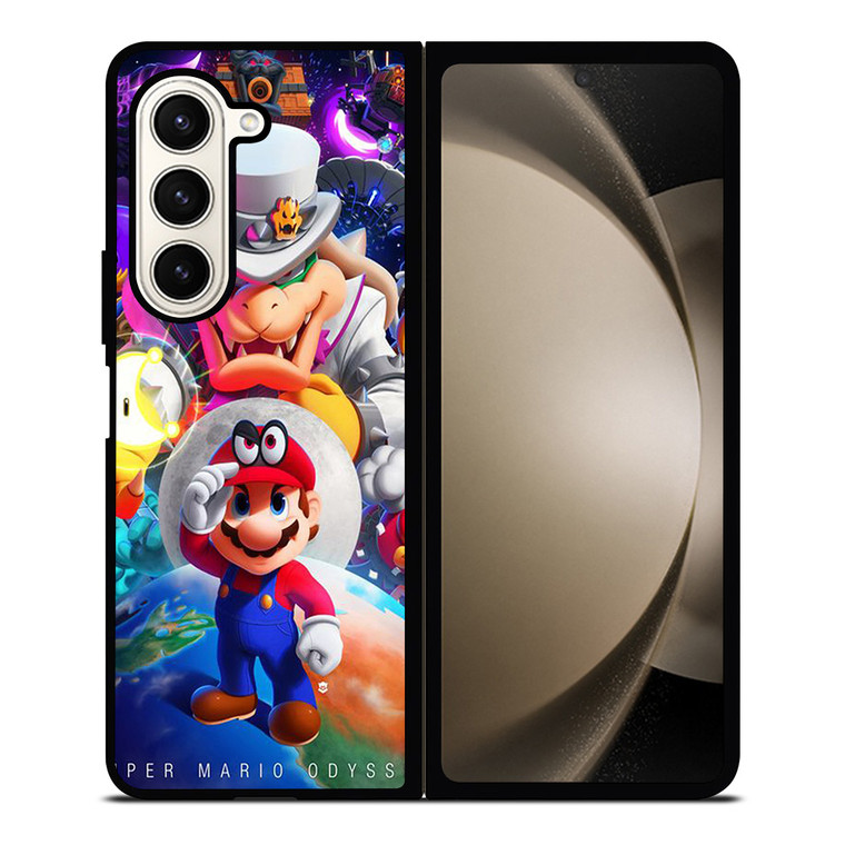 SUPER MARIO ODYSSEY GAME Samsung Galaxy Z Fold 5 Case Cover
