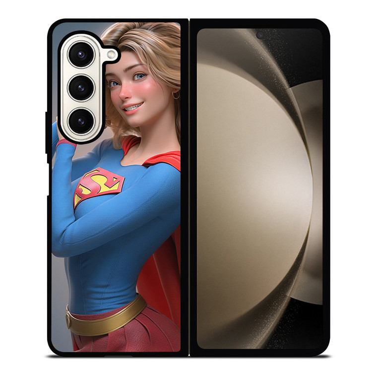 SUPERGIRL BEAUTIFUL DC SUPERHERO Samsung Galaxy Z Fold 5 Case Cover SUPERGIRL BEAUTIFUL DC SUPERHERO Samsung Galaxy Z Fold 5 Case Cover