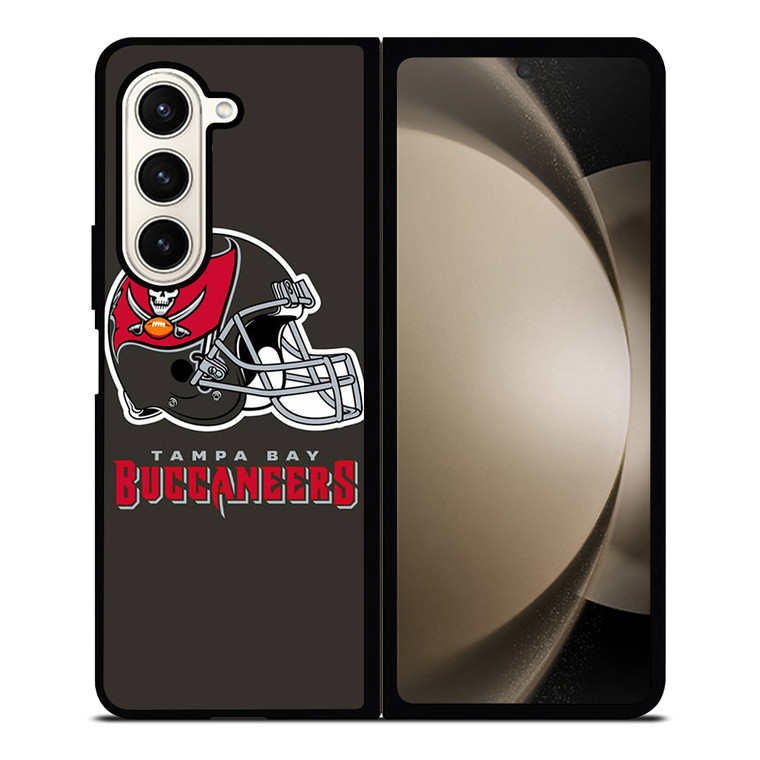 TAMPA BAY BUCCANEERS BUCS HELMET NFL Samsung Galaxy Z Fold 5 Case Cover