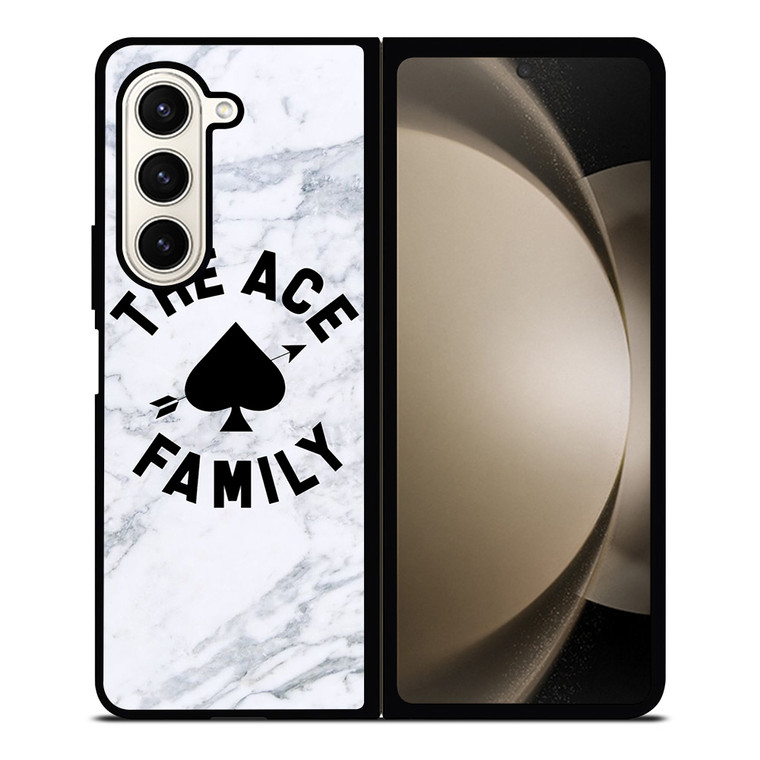 THE ACE FAMILY MARBLE Samsung Galaxy Z Fold 5 Case Cover