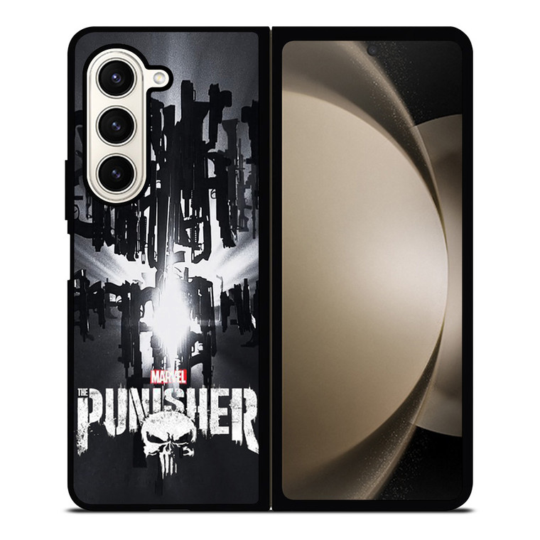 THE PUNISHER SKULL MARVEL 2 Samsung Galaxy Z Fold 5 Case Cover