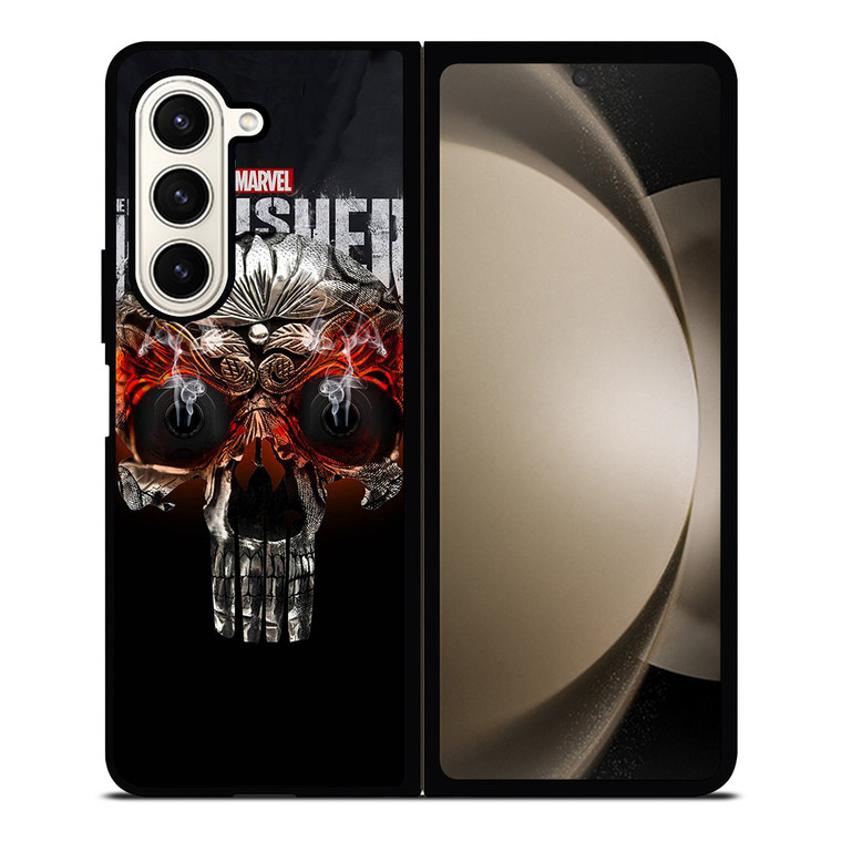THE PUNISHER SKULL MARVEL Samsung Galaxy Z Fold 5 Case Cover