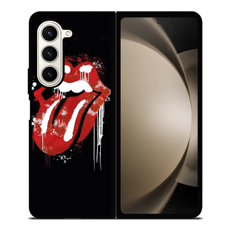 THE ROLLING STONES LOGO ART Samsung Galaxy Z Fold 5 Case Cover